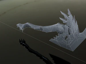 3D Axe Battle model 3D Model