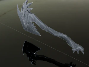 3D Axe Battle model 3D Model