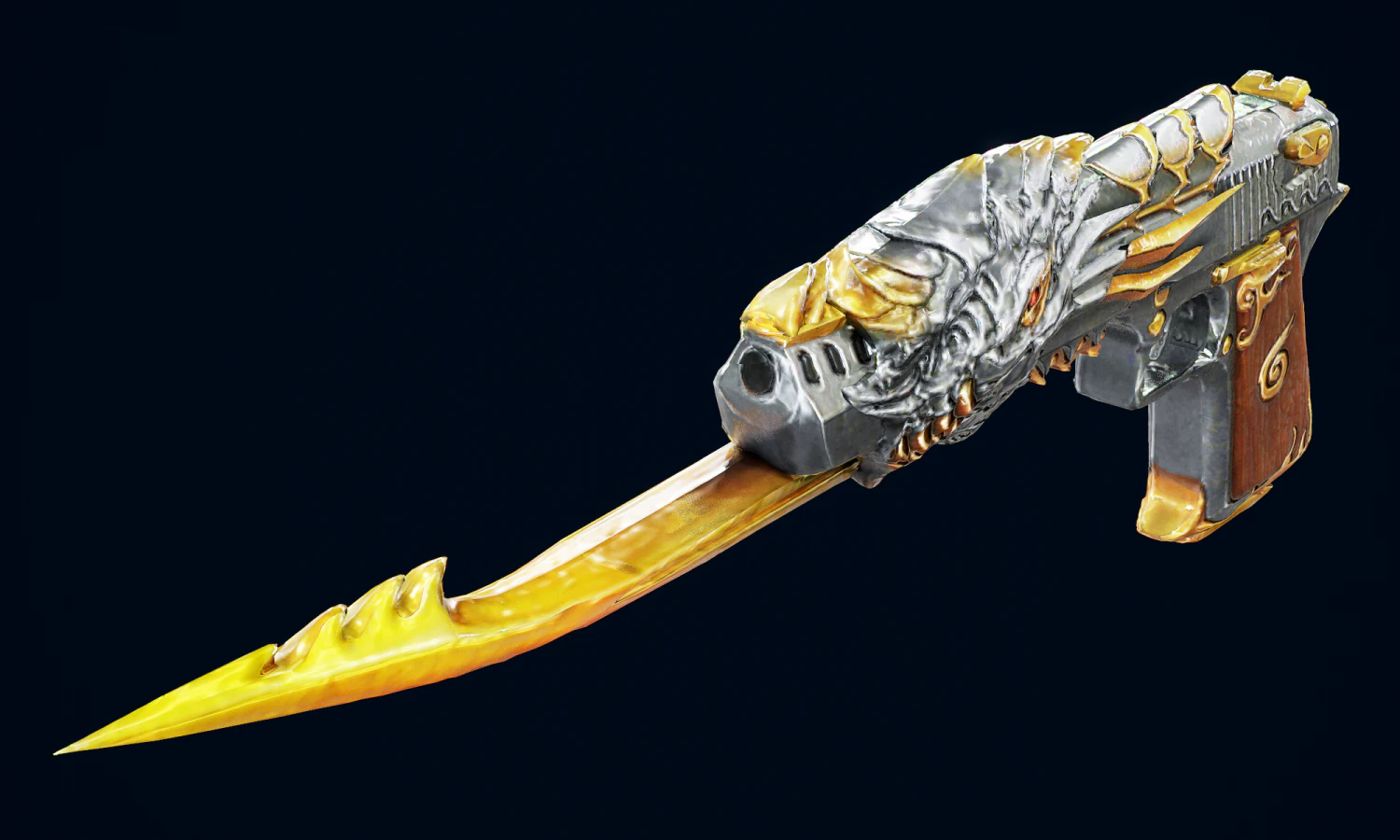 ईगल शॉटगन 3D मॉडल .c4d .max .obj .3ds .fbx .stl .blend 