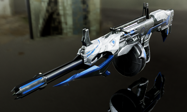 Pistol AA12 3Dモデル .c4d .max .obj .3ds .fbx .stl .blend 