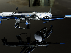 Pistol AA12 3Dモデル