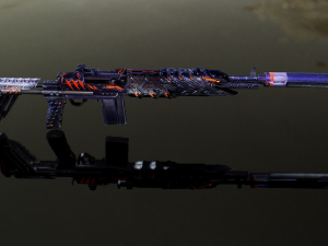 3D Submachine M14EBR 3D Model