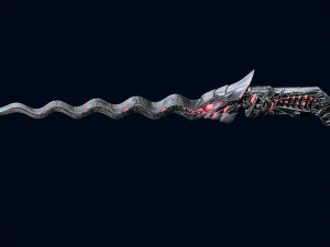 3D Keris Sword 3Dモデル