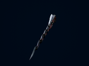 3D Keris Sword 3Dモデル