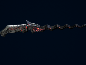 3D Keris Sword 3Dモデル