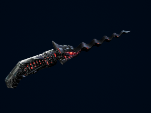 3D Keris Sword 3Dモデル