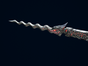 3D Keris Sword 3Dモデル