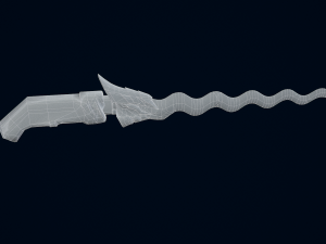 3D Keris Sword 3Dモデル