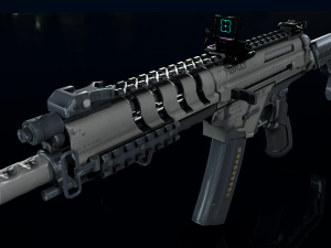 Shotguns HBRA3 model 3D Модель