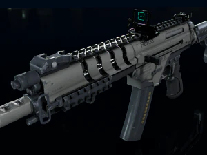 Jachtgeweren HBRA3-model 3D Model