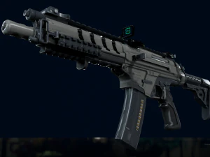 Strzelby model HBRA3 Model 3D