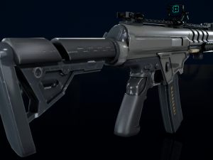 Shotguns HBRA3 model 3D Model