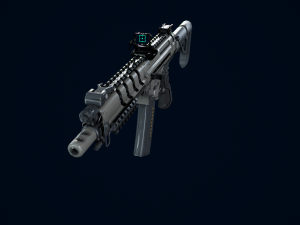 Shotguns HBRA3 model 3D Model