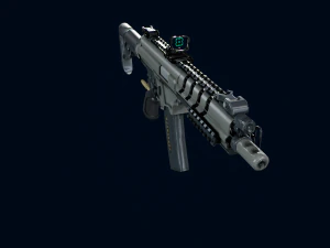 Strzelby model HBRA3 Model 3D