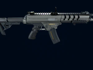 Strzelby model HBRA3 Model 3D