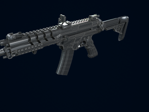 Shotguns HBRA3 model 3D Model