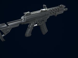 Shotguns HBRA3 model 3D Model