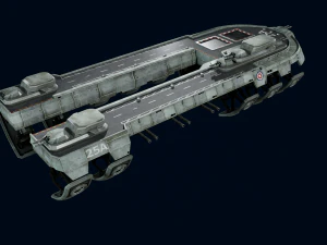 3D Air Ship model 3D Model