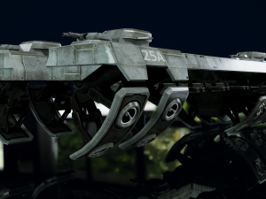 3D Air Ship model Modelo 3D