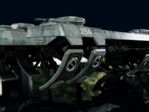 3D Air Ship model 3D Model