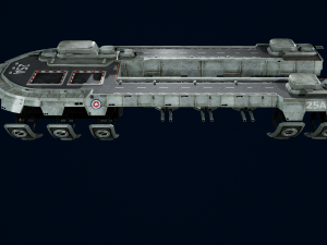 3D Air Ship model Modelo 3D
