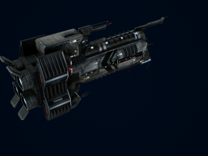 3D Capital Ship Wallace Model 3D