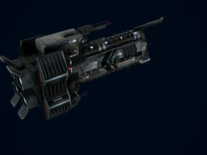 3D Capital Ship Wallace 3D Model