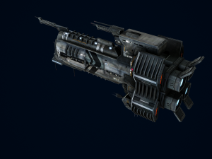 3D Capital Ship Wallace Model 3D