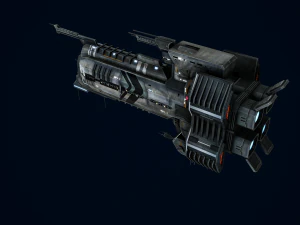 3D Capital Ship Wallace 3D Model