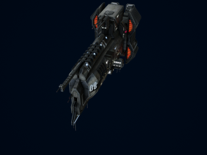 3D Capital Ship Wallace Model 3D