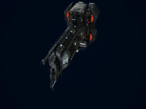 3D Capital Ship Wallace 3D Model
