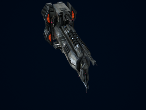 3D Capital Ship Wallace Model 3D