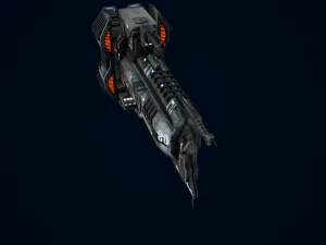 3D Capital Ship Wallace 3D Model