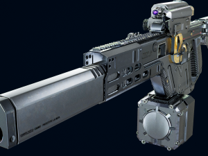 Chameleon Quad Shotguns 3D Модель