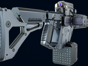 Chameleon Quad Shotguns 3D Модель