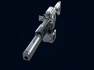 Chameleon Quad Shotguns 3D Модель