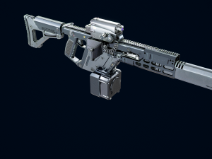 Chameleon Quad Shotguns 3D Модель