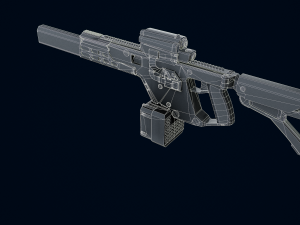 Chameleon Quad Shotguns 3D Модель