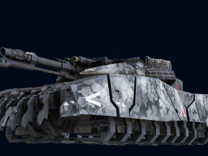 T470 Hover Tank 3Dモデル