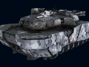 T470 Hover Tank 3Dモデル