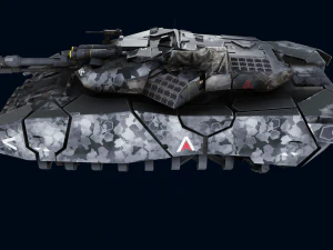 T470 Hover Tank 3D Model
