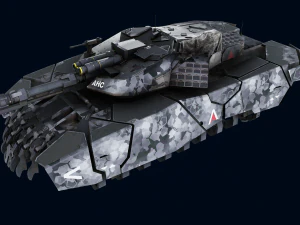 T470 Hover Tank 3D Model