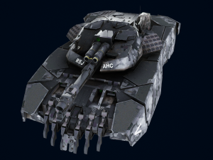 T470 Hover Tank 3Dモデル