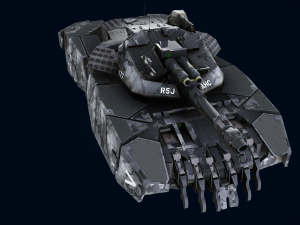 T470 Hover Tank 3Dモデル