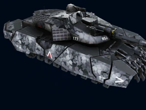 T470 Hover Tank 3D Model