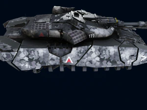 T470 Hover Tank 3D Model