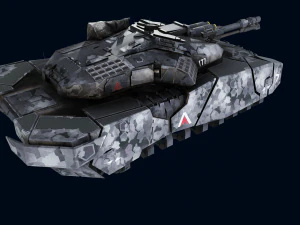 T470 Hover Tank 3D Model