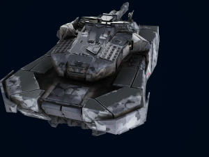 T470 Hover Tank 3Dモデル