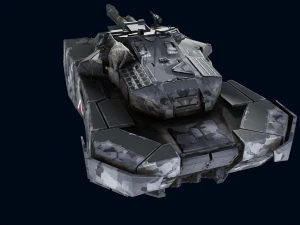 T470 Hover Tank 3D Model