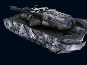 T470 Hover Tank 3D Model